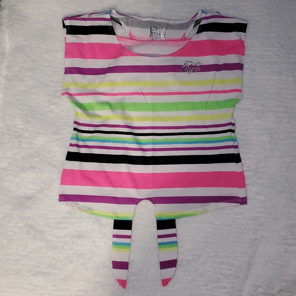 Enyce Tie Front Sleeveless Shirt